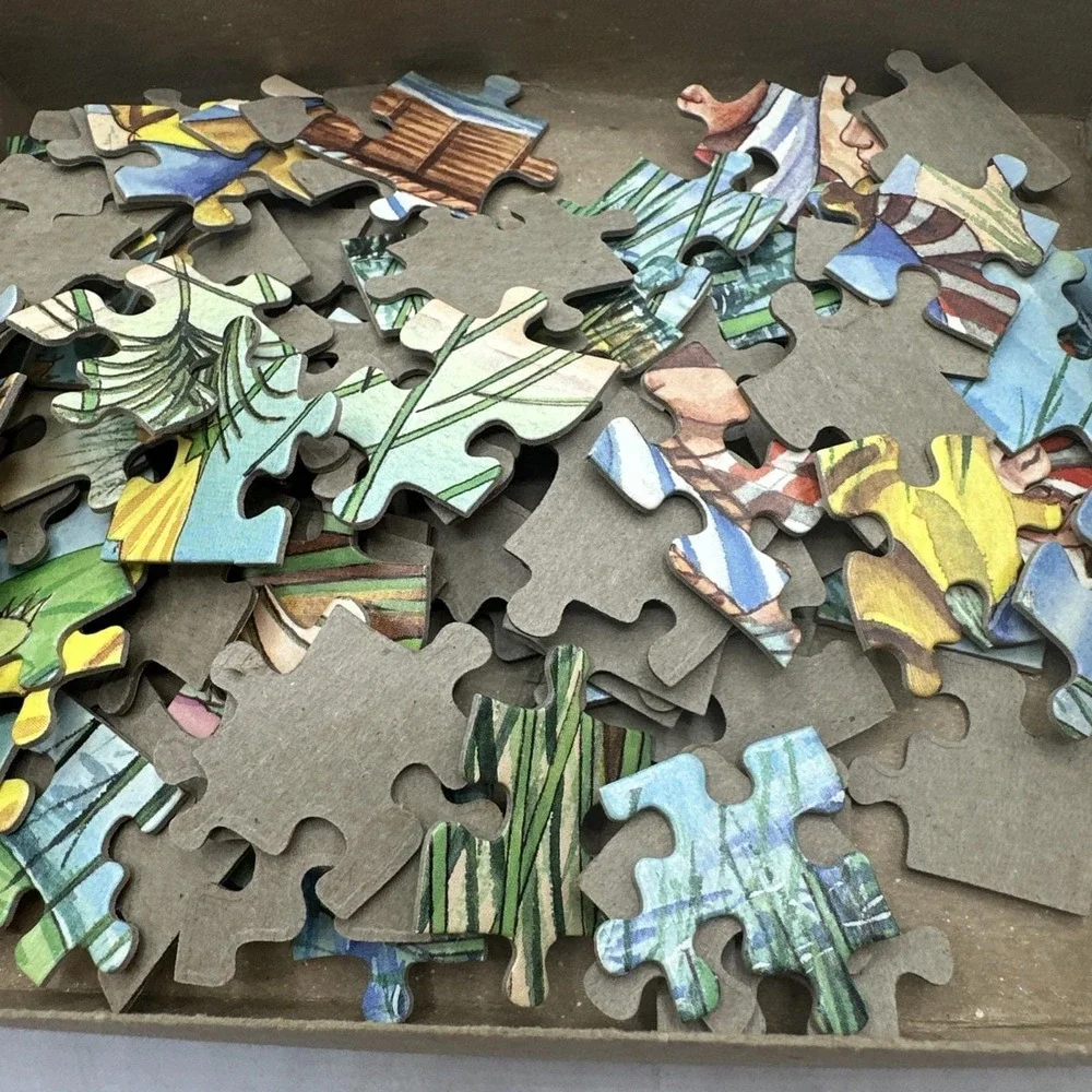 Bible Puzzle 100 Pieces Moses In The Bulrushes Vintage 108 Pieces  1987